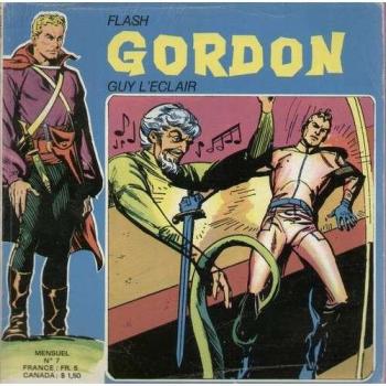 Couverture de l'album Flash Gordon (Remparts) - 7. La Musique d'Egon Blant - Les Bandits du fleuve