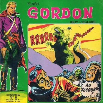 Couverture de l'album Flash Gordon (Remparts) - 8. Angor de la planète Klet