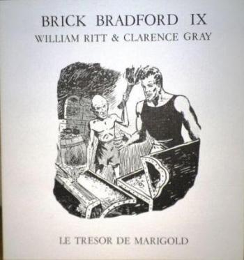 Couverture de l'album Brick Bradford (RTP) - 9. Le Trésor de Marigold