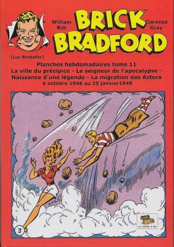 Couverture de l'album Brick Bradford (Le Coffre à BD) - 11. La ville du précipice