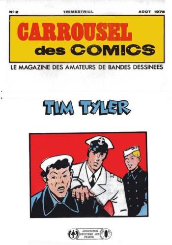 Couverture de l'album Carrousel des comics - 2. Tim Tyler - Expéditions perdues
