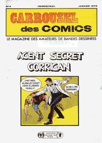 Couverture de l'album Carrousel des comics - 4. Agent secret Corrigan - Sabotages