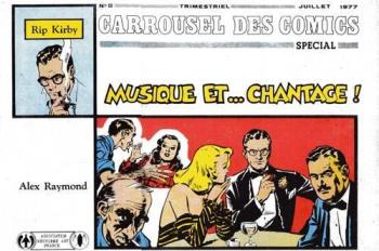 Couverture de l'album Carrousel des comics - 8. Rip Kirby - Musique et... chantage !