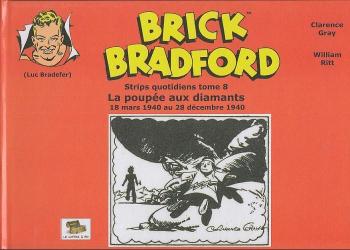 Couverture de l'album Brick Bradford - Strips quotidiens - 8. La Poupée aux diamants