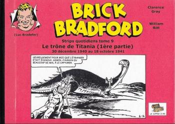 Couverture de l'album Brick Bradford - Strips quotidiens - 9. Le Trône de Titania (1re partie)