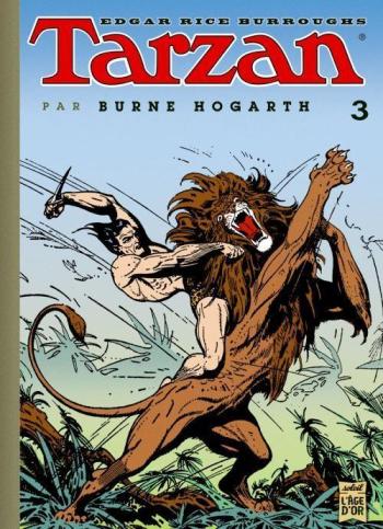 Couverture de l'album Tarzan (par Burne Hogarth) - 3. Tarzan - Tome 3