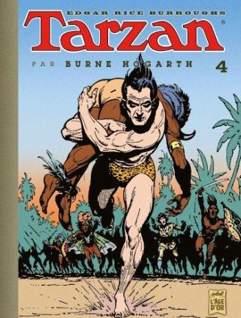 Couverture de l'album Tarzan (par Burne Hogarth) - 4. Tarzan - Tome 4