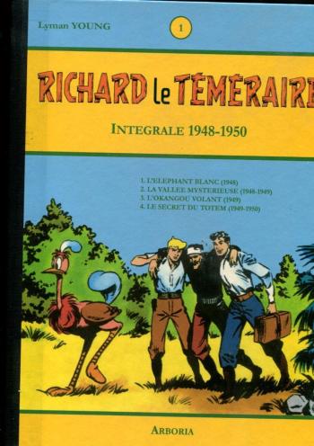 Couverture de l'album Richard le téméraire (Arboria) - 1. Intégrale 1948-1950