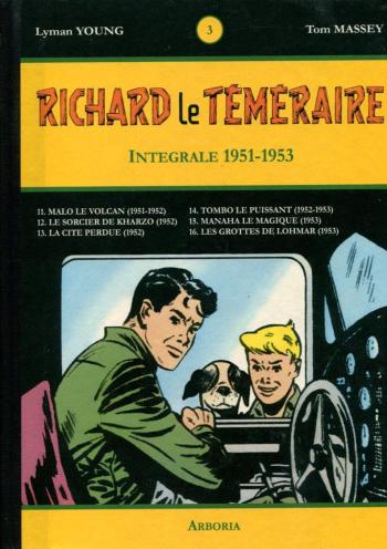 Couverture de l'album Richard le téméraire (Arboria) - 3. Intégrale 1951-1953