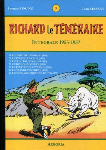 Couverture de l'album Richard le téméraire (Arboria) - 5. Intégrale 1955-1957