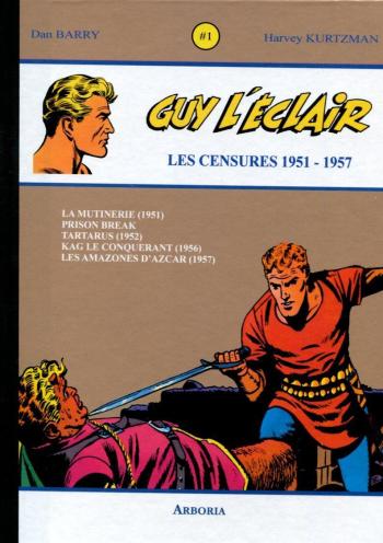 Couverture de l'album Guy l'Éclair - Intégrale - HS. Les Censurés n°1 - 1951-1957