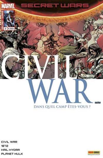 Couverture de l'album Secret Wars - Civil War - 2. Premiers Mouvements