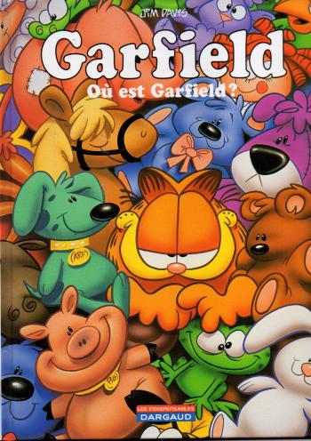 Couverture de l'album Garfield - 45. Où est Garfield ?