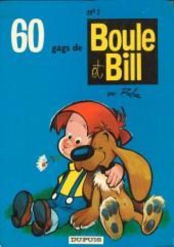 Couverture de l'album Boule & Bill - 2. 60 gags de Boule et Bill n°2