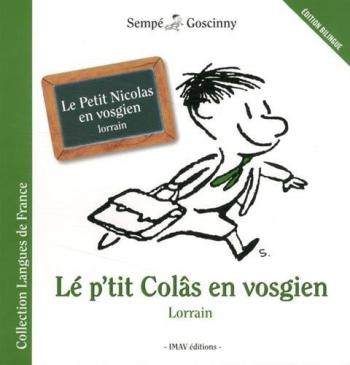 Couverture de l'album Le Petit Nicolas - HS. Lé p'tit Colâs en vosgien