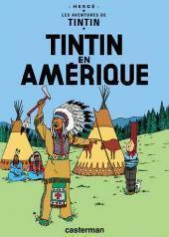 Couverture de l'album Les Aventures de Tintin - 3. Titin en Amérique