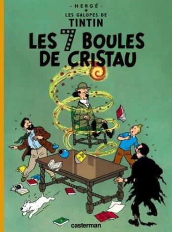 Couverture de l'album Tintin (En langues régionales et étrangères) - 13. Les 7 Boules de cristàu (charentais)