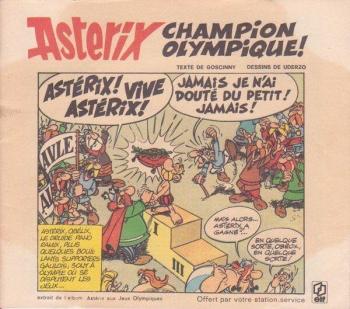 Couverture de l'album Astérix (Elf) - 3. Champion olympique !