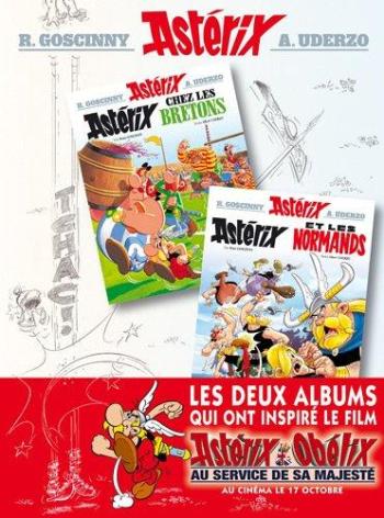 Couverture de l'album Astérix (Divers) - HS. Astérix chez les Bretons + Astérix et les Normands