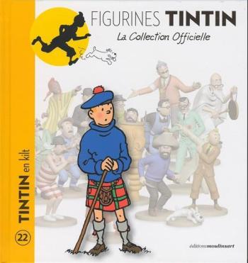 Couverture de l'album Figurines Tintin - La Collection officielle - 22. Tintin en kilt