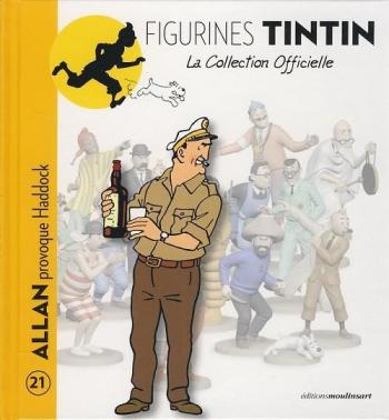 Couverture de l'album Figurines Tintin - La Collection officielle - 21. Allan provoque Haddock