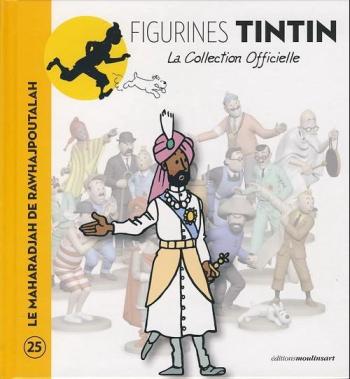 Couverture de l'album Figurines Tintin - La Collection officielle - 25. Le Maharadjah de Rawhajpoutalah