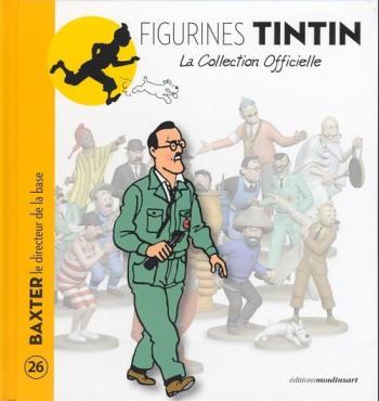 Couverture de l'album Figurines Tintin - La Collection officielle - 26. Baxter le directeur de la base