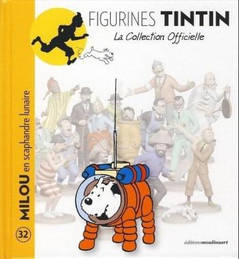 Couverture de l'album Figurines Tintin - La Collection officielle - 32. Milou en scaphandre lunaire