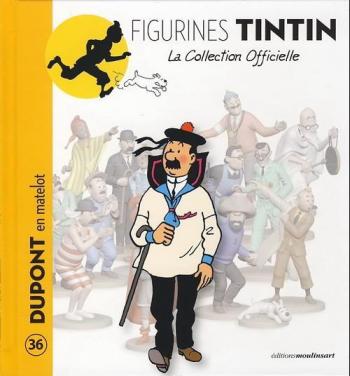 Couverture de l'album Figurines Tintin - La Collection officielle - 36. Dupont en matelot