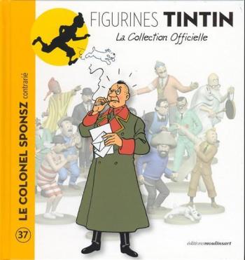 Couverture de l'album Figurines Tintin - La Collection officielle - 37. Le Colonel Sponsz contrarié