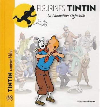 Couverture de l'album Figurines Tintin - La Collection officielle - 39. Tintin ramène Milou