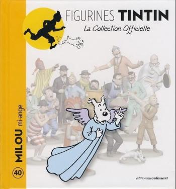 Couverture de l'album Figurines Tintin - La Collection officielle - 40. Milou mi-ange
