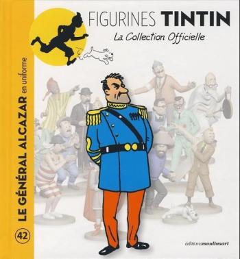 Couverture de l'album Figurines Tintin - La Collection officielle - 42. Le Général Alcazar en uniforme