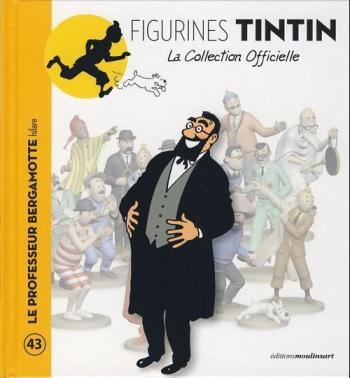 Couverture de l'album Figurines Tintin - La Collection officielle - 43. Le Professeur Bergamotte hilare