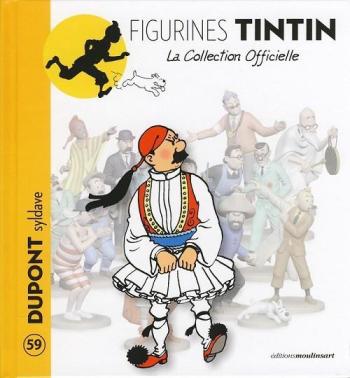 Couverture de l'album Figurines Tintin - La Collection officielle - 59. Dupont syldave