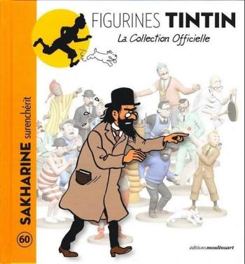 Couverture de l'album Figurines Tintin - La Collection officielle - 60. Sakharine surenchérit