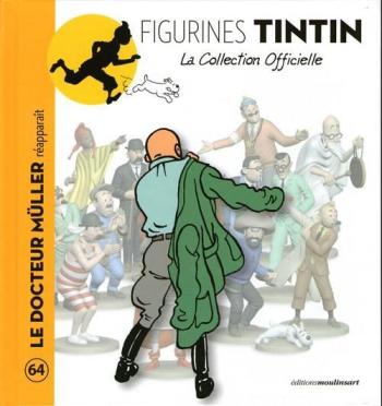 Couverture de l'album Figurines Tintin - La Collection officielle - 64. Le docteur Müller réapparaît