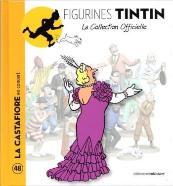 Couverture de l'album Figurines Tintin - La Collection officielle - 48. La Castafiore en concert