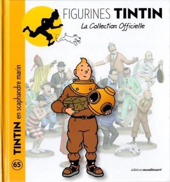 Couverture de l'album Figurines Tintin - La Collection officielle - 65. Tintin en scaphandre marin