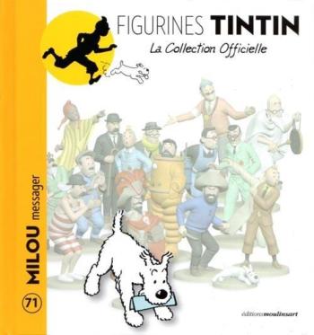 Couverture de l'album Figurines Tintin - La Collection officielle - 71. Milou messager
