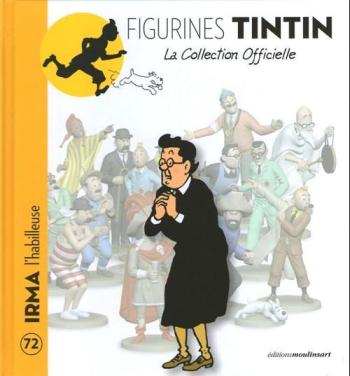 Couverture de l'album Figurines Tintin - La Collection officielle - 72. Irma l'habilleuse