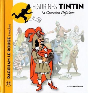 Couverture de l'album Figurines Tintin - La Collection officielle - 74. Rackham le Rouge triomphant
