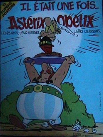 Couverture de l'album Astérix (Divers) - HS. Il était une fois Astérix Obélix leurs amis, leur histoire, leurs chansons.