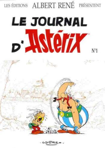 Couverture de l'album Le journal d'Astérix - 1ère série - 1. Le journal d'Astérix