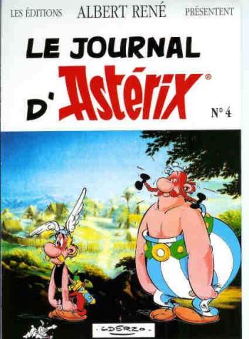 Couverture de l'album Le journal d'Astérix - 1ère série - 4. Le journal d'Astérix