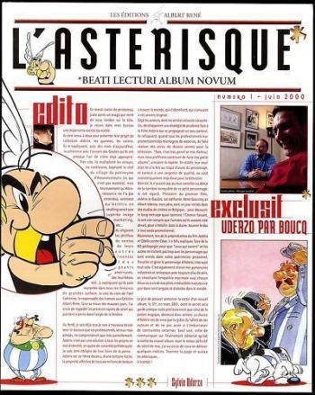 Couverture de l'album Le journal d'Astérix - 3ème série - 1. L'Asterisque