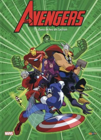 Couverture de l'album The Avengers (Panini Kids) - 1. Dans le feu de l'action