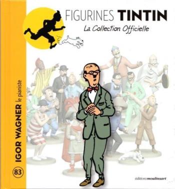 Couverture de l'album Figurines Tintin - La Collection officielle - 83. Igor Wagner le pianiste