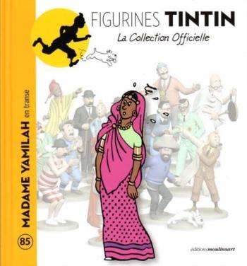 Couverture de l'album Figurines Tintin - La Collection officielle - 85. Madame Yamilah en transe