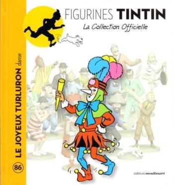 Couverture de l'album Figurines Tintin - La Collection officielle - 86. Le joyeux Turluron danse